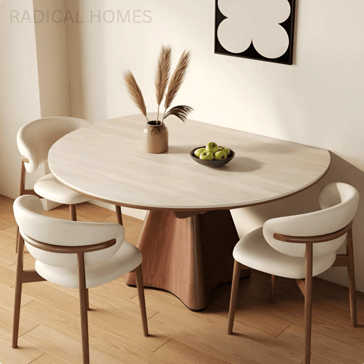 VELORA Modern Sintered Stone Extendable Dining Table - Exclusivia