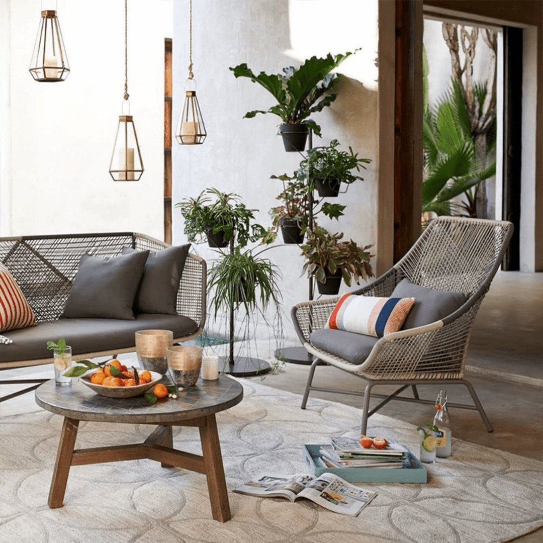 VERANO Outdoor Rope Weave Lounge Set - Exclusivia