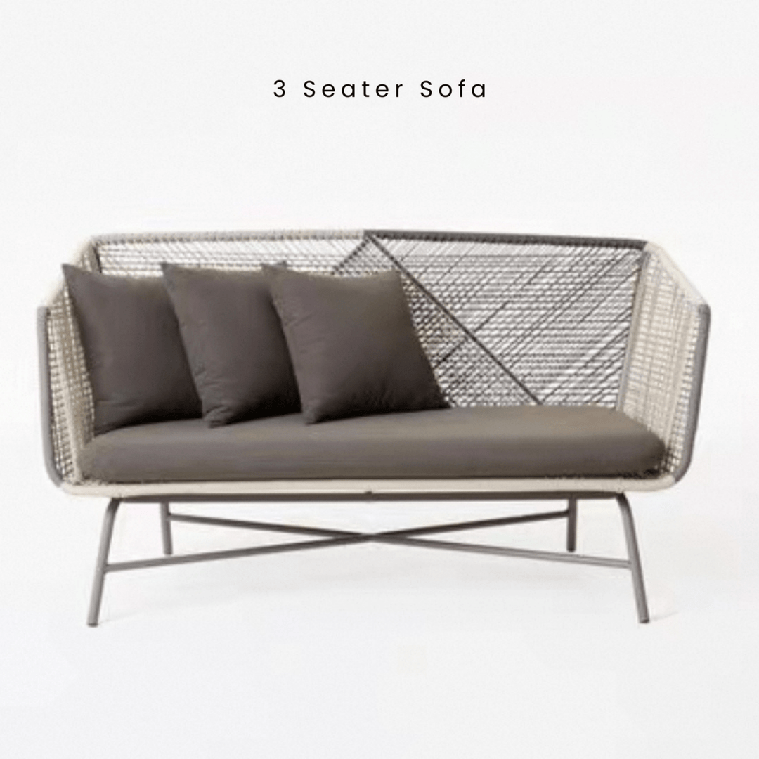 VERANO Outdoor Rope Weave Lounge Set - Exclusivia