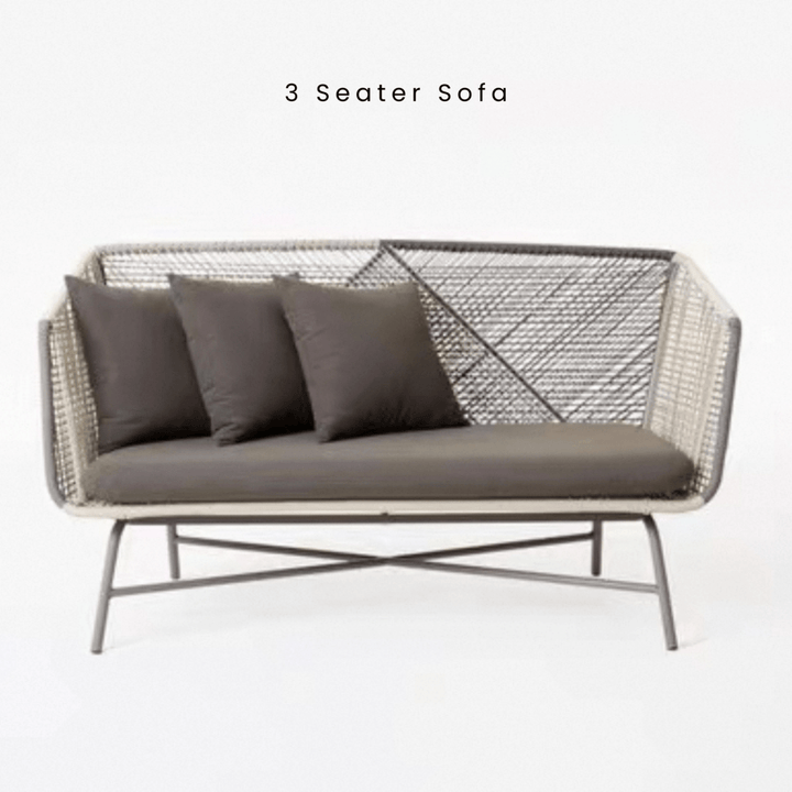 VERANO Outdoor Rope Weave Lounge Set - Exclusivia