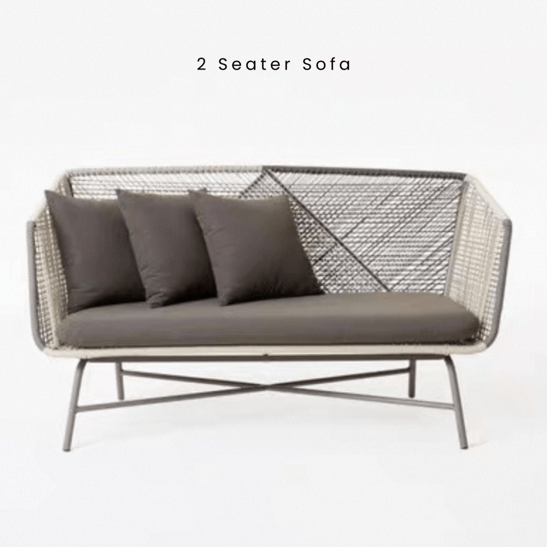 VERANO Outdoor Rope Weave Lounge Set - Exclusivia