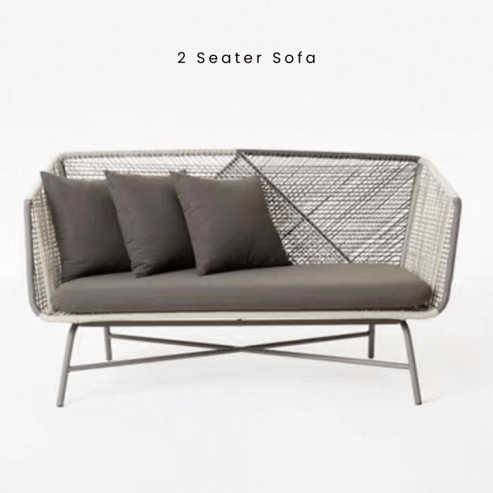 VERANO Outdoor Rope Weave Lounge Set - Exclusivia