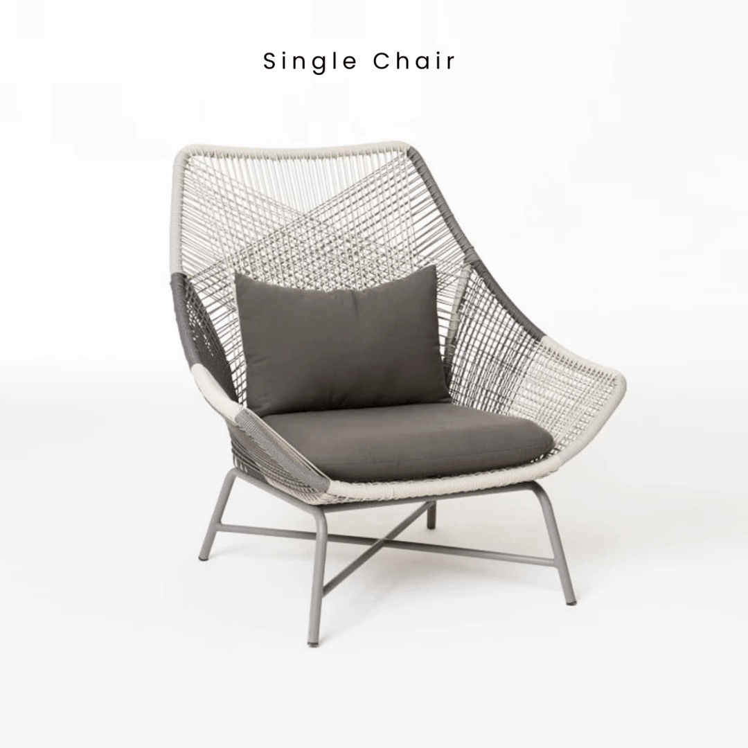 VERANO Outdoor Rope Weave Lounge Set - Exclusivia