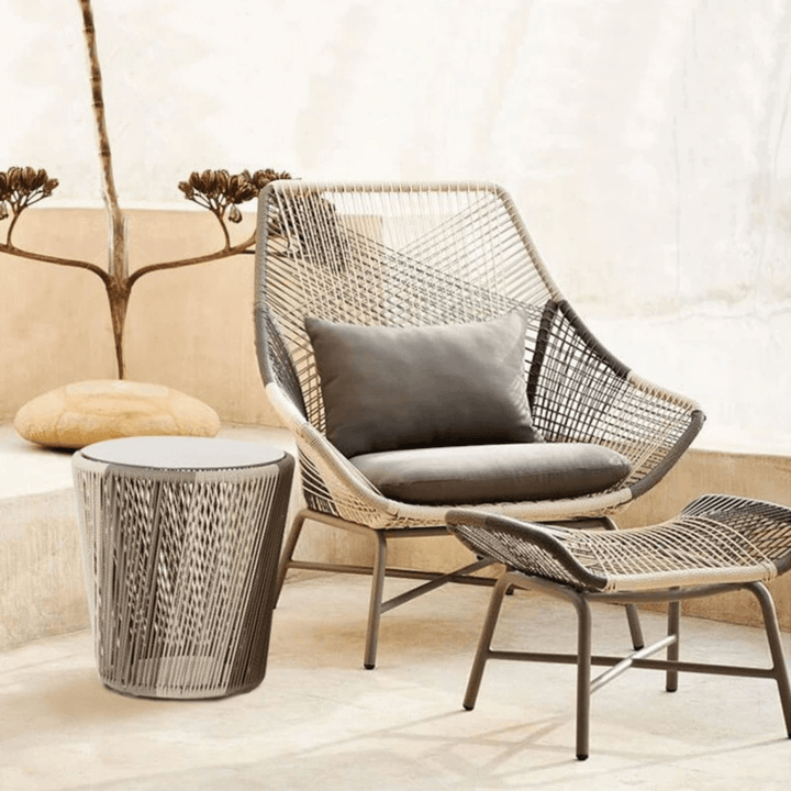 VERANO Outdoor Rope Weave Lounge Set - Exclusivia