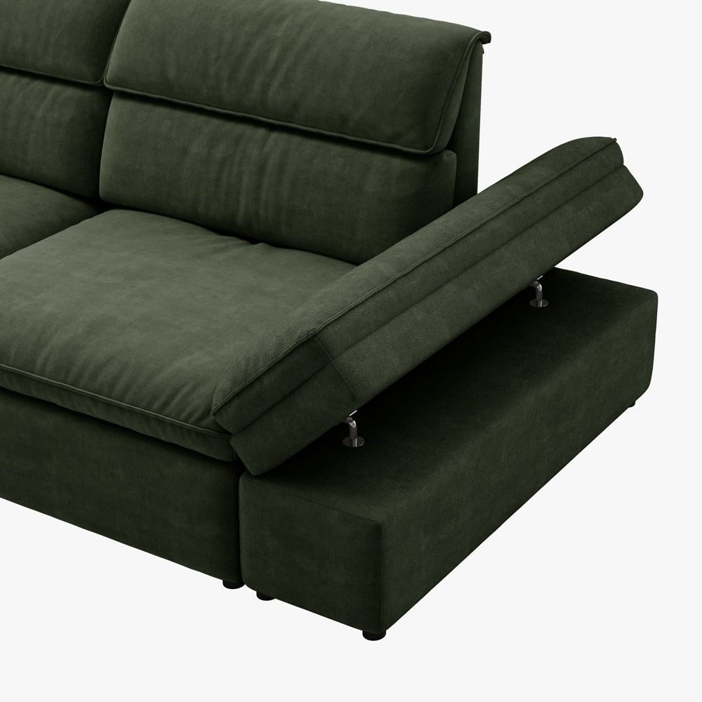 VerdeFlex Deep Modular Sectional Sofa - Exclusivia