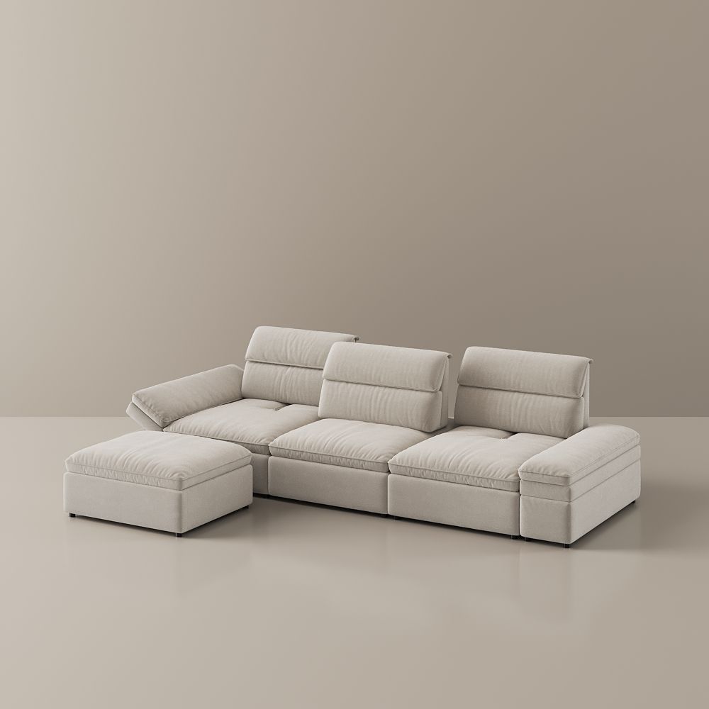 VerdeFlex Deep Modular Sectional Sofa - Exclusivia