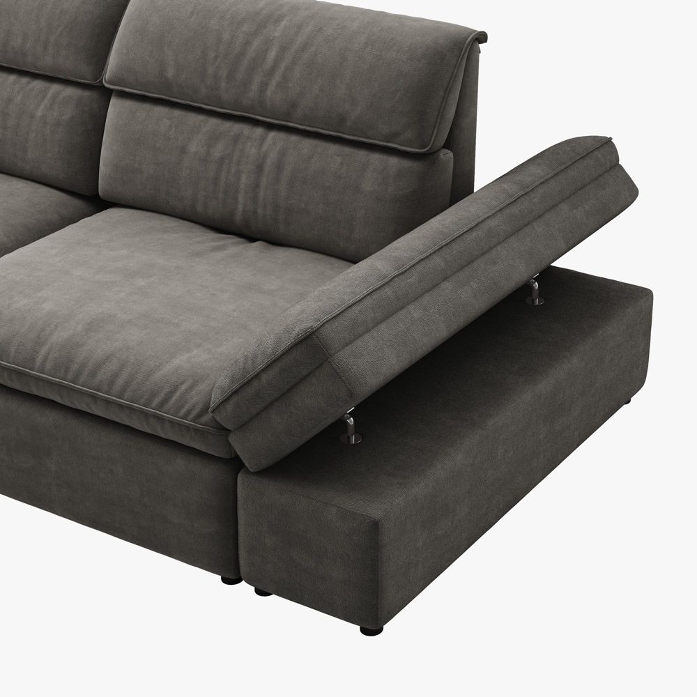 VerdeFlex Deep Modular Sectional Sofa - Exclusivia