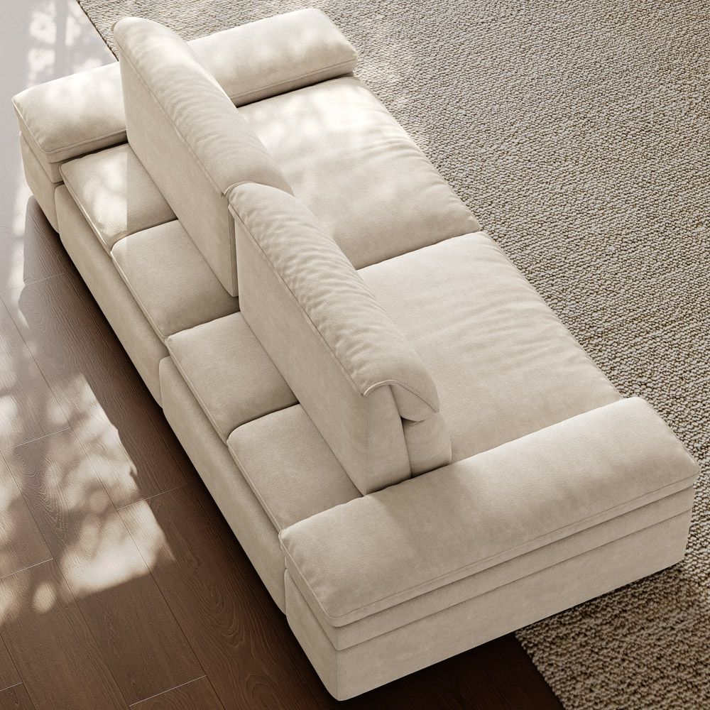 VerdeFlex Deep Modular Sectional Sofa - Exclusivia