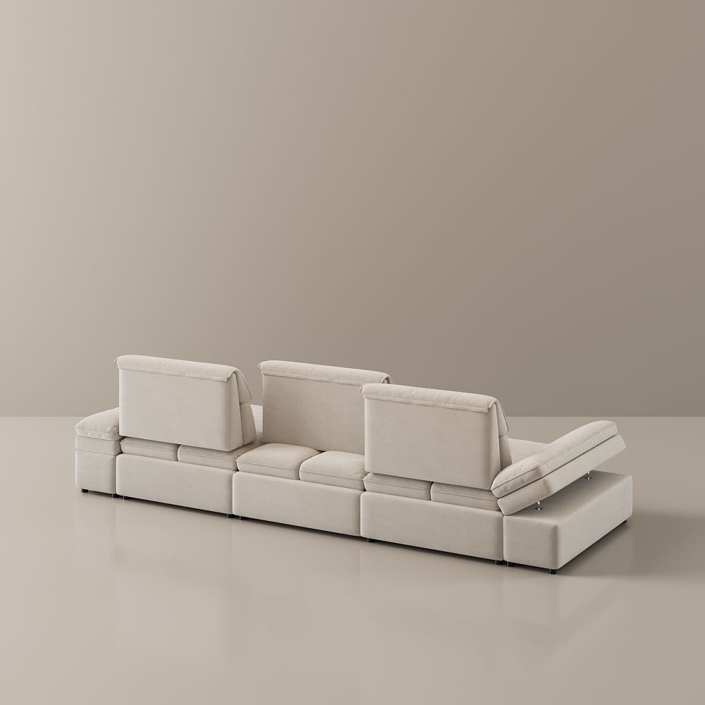 VerdeFlex Deep Modular Sectional Sofa - Exclusivia