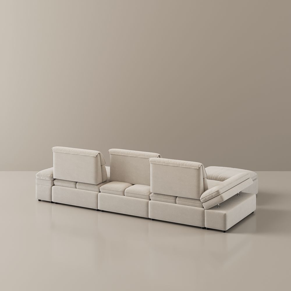 VerdeFlex Deep Modular Sectional Sofa - Exclusivia