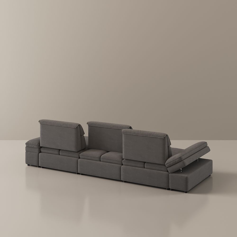 VerdeFlex Deep Modular Sectional Sofa - Exclusivia