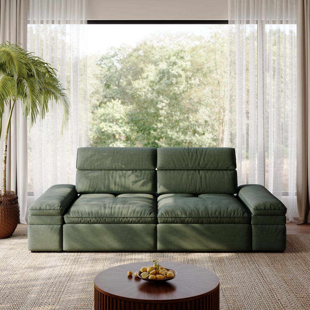 VerdeFlex Deep Modular Sectional Sofa - Exclusivia
