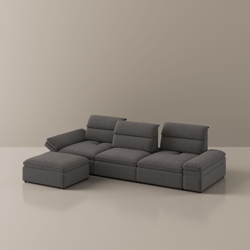 VerdeFlex Deep Modular Sectional Sofa - Exclusivia