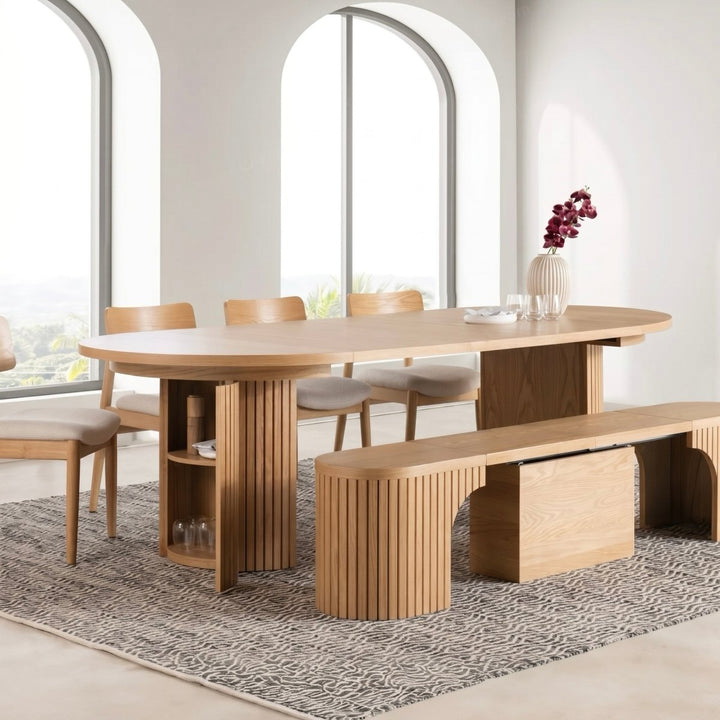 Versa Modern Extendable Dining Table - Exclusivia