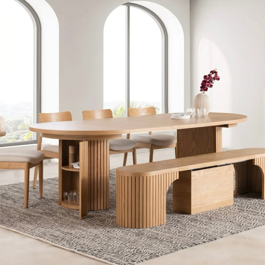 Versa Modern Extendable Dining Table - Exclusivia