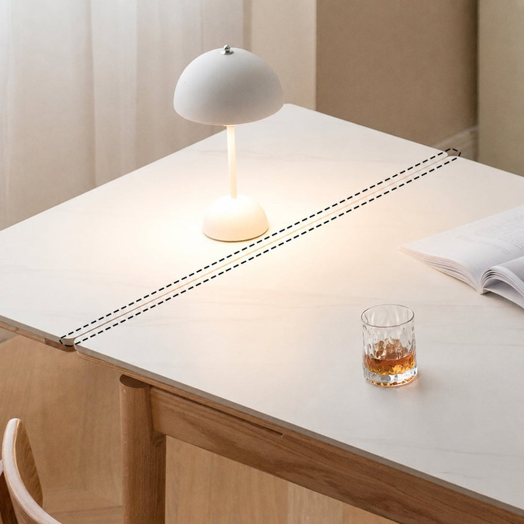 VEXEL Sintered Stone Extendable Dining Table - Exclusivia