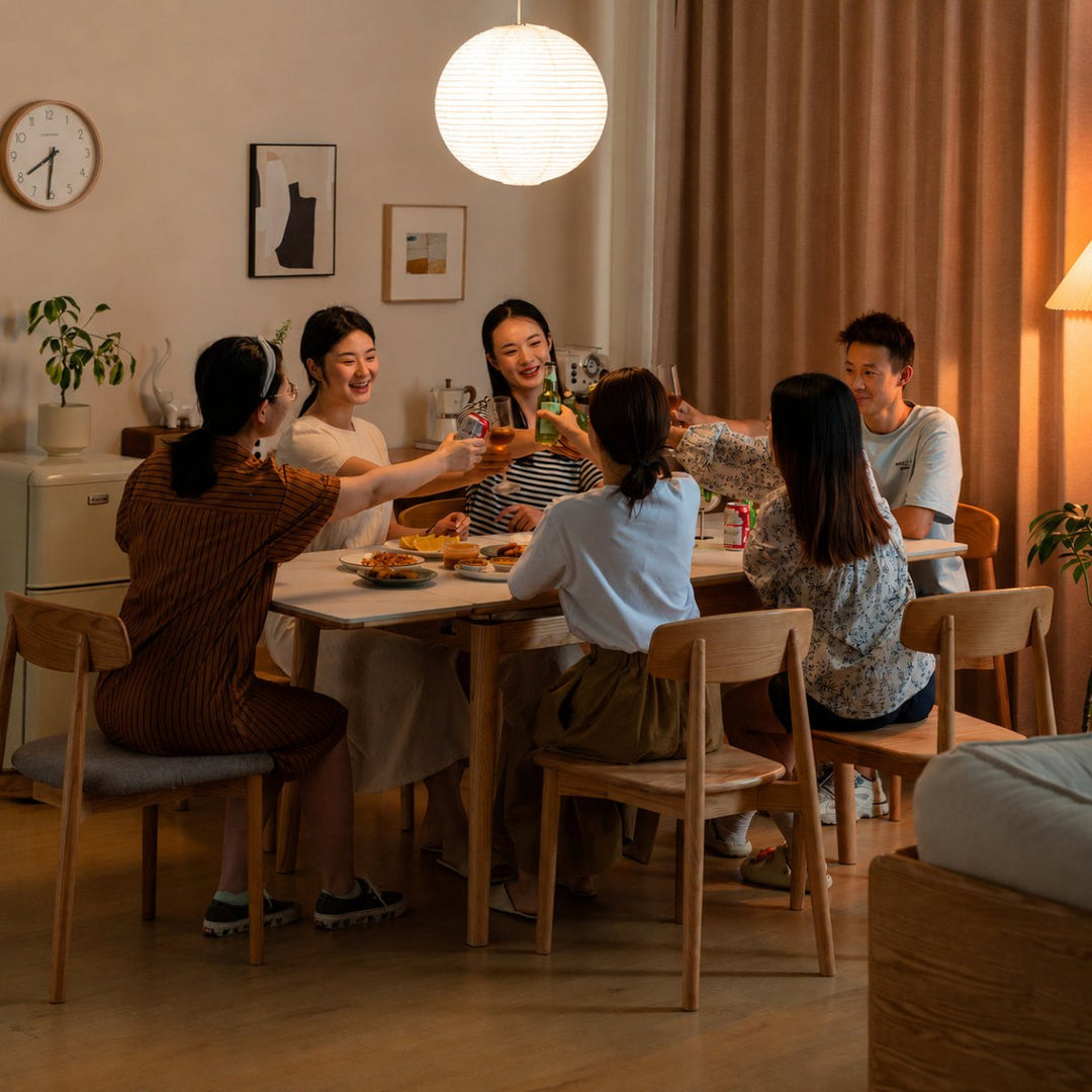 VEXEL Sintered Stone Extendable Dining Table - Exclusivia