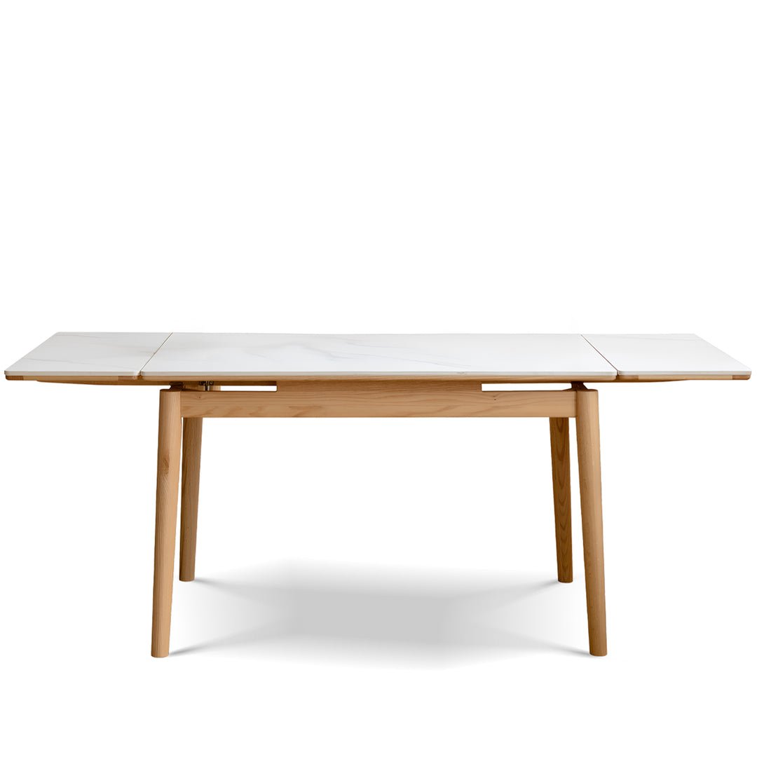 VEXEL Sintered Stone Extendable Dining Table - Exclusivia