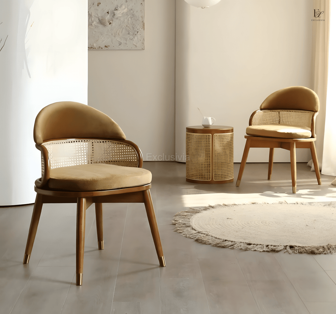 VILA Japandi Round Dining Table - Exclusivia