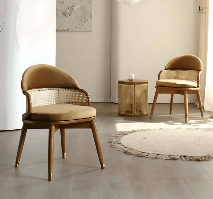 VILA Japandi Round Dining Table - Exclusivia
