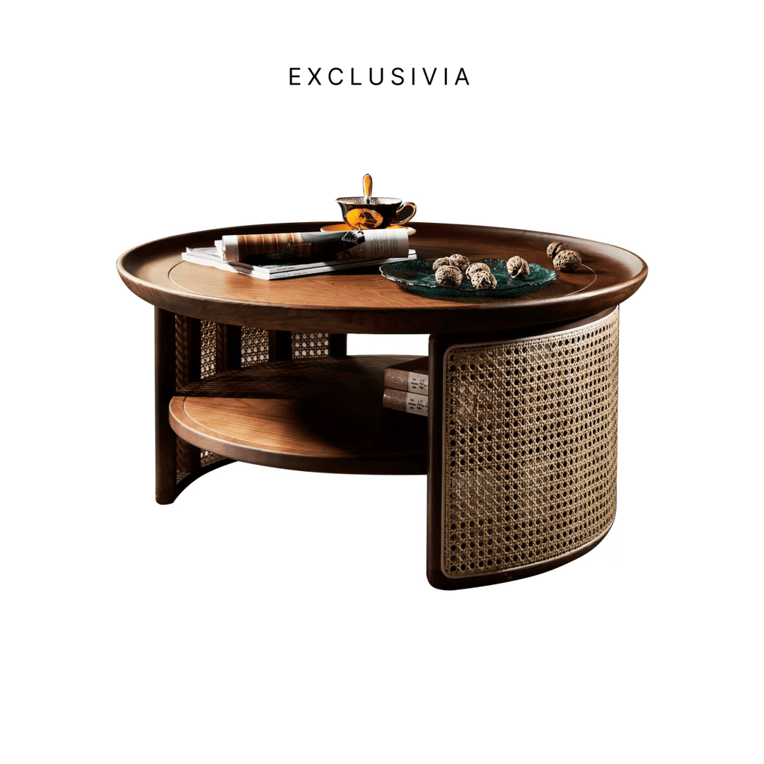 VINTANA Coffee Table Rattan - Exclusivia