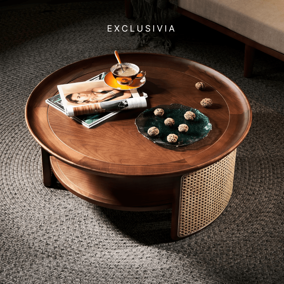 VINTANA Coffee Table Rattan - Exclusivia