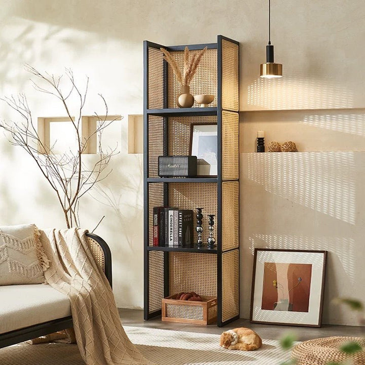 VINTANA Nordic Rattan Display Shelf - Exclusivia