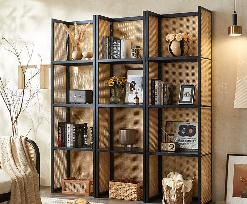 VINTANA Nordic Rattan Display Shelf - Exclusivia