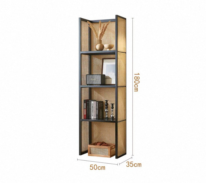VINTANA Nordic Rattan Display Shelf - Exclusivia