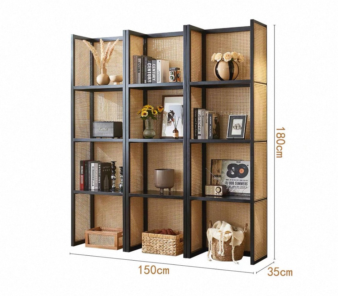 VINTANA Nordic Rattan Display Shelf - Exclusivia