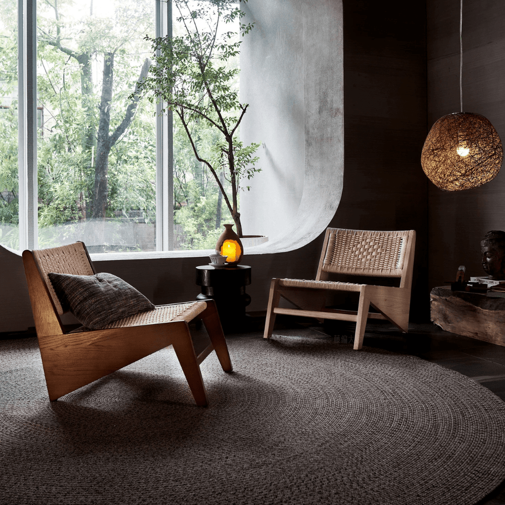 VINTANA Nordic Rattan Lounge Chair - Exclusivia