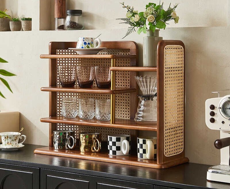 VINTANA Nordic Rattan Multi - Drawer Cabinet - Exclusivia