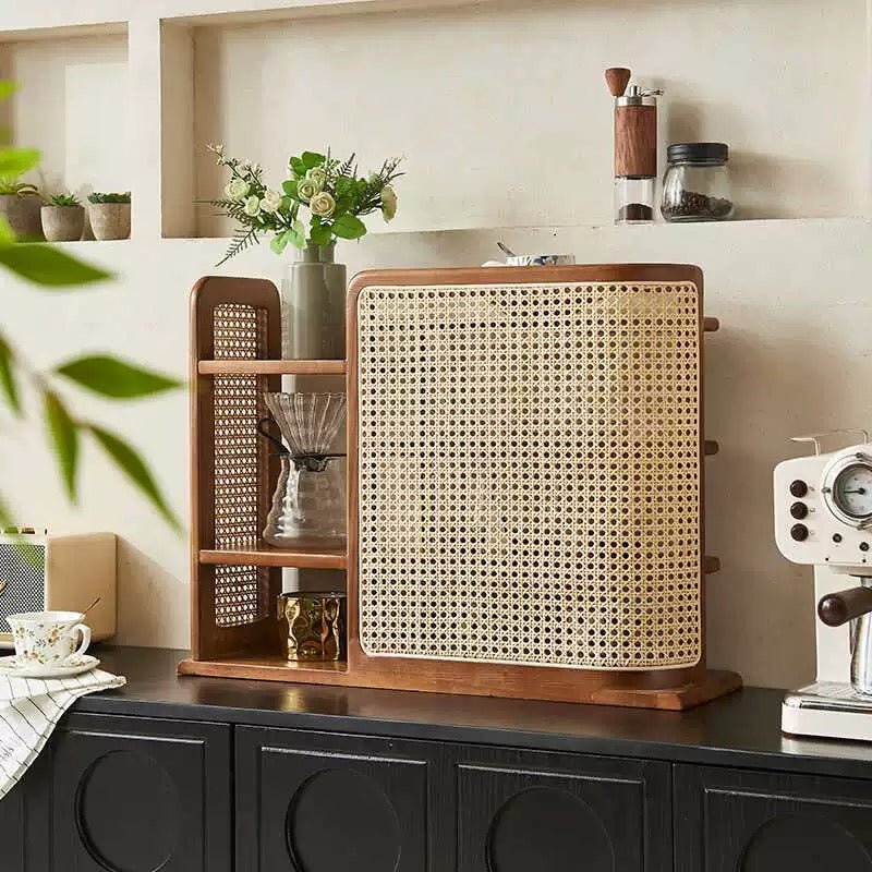 VINTANA Nordic Rattan Multi - Drawer Cabinet - Exclusivia