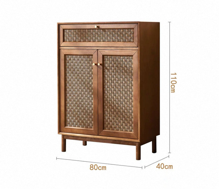 VINTANA Nordic Rattan Shoe Cabinet VI - Exclusivia