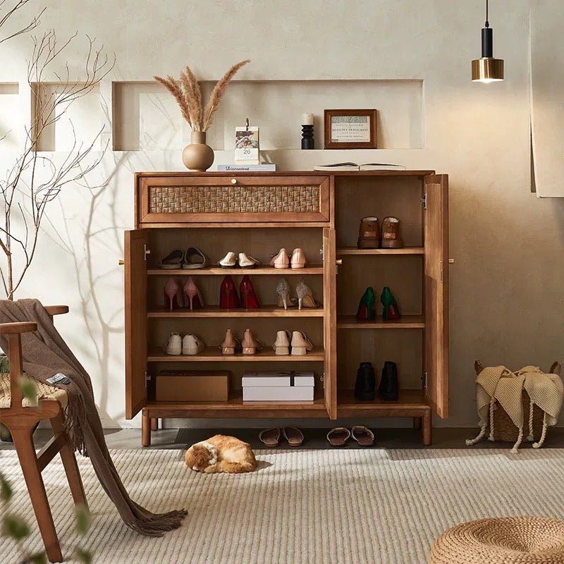 VINTANA Nordic Rattan Shoe Cabinet VI - Exclusivia