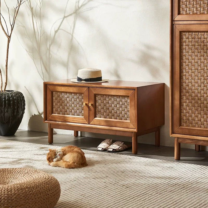 VINTANA Nordic Rattan Shoe Cabinet VI - Exclusivia