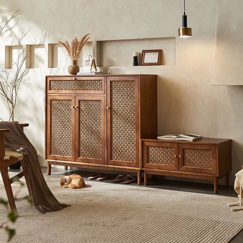 VINTANA Nordic Rattan Shoe Cabinet VI - Exclusivia