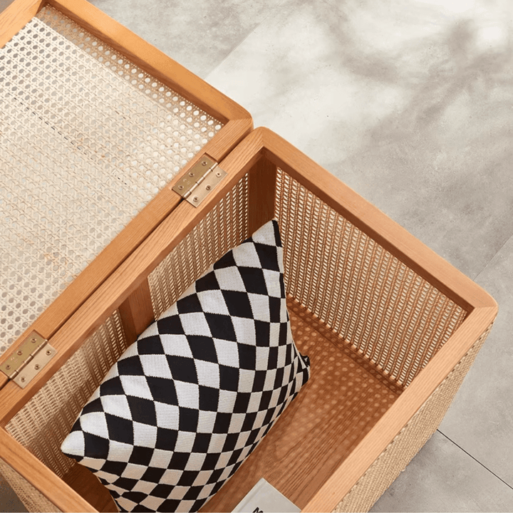 VINTANA Nordic Rattan Storage Box - Exclusivia