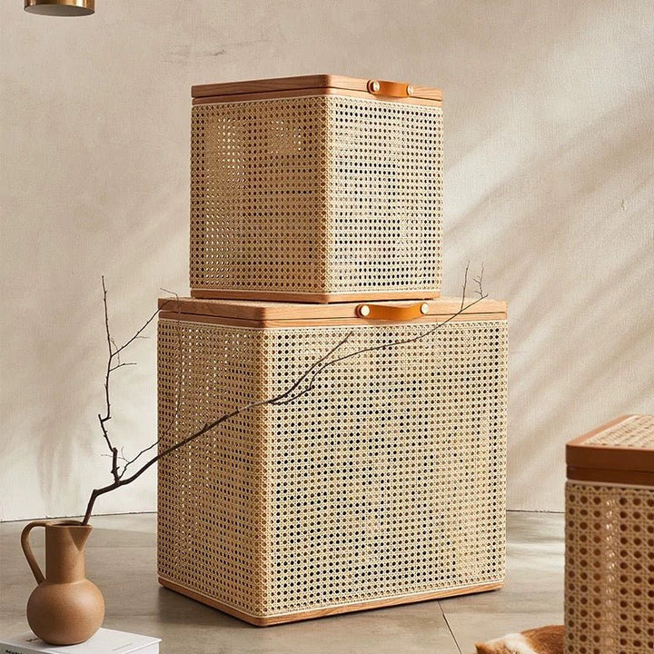 VINTANA Nordic Rattan Storage Box - Exclusivia