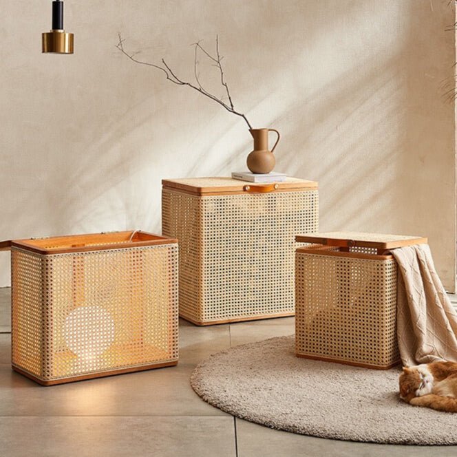 VINTANA Nordic Rattan Storage Box - Exclusivia