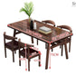 VIRA Rustic Solid Wood Dining Table & Chairs - Exclusivia