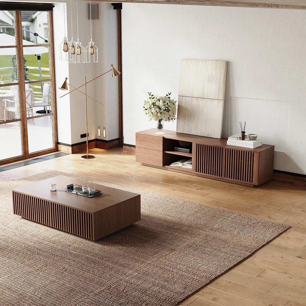 Vision 180 cm Mid - Century Modern TV Stand - Exclusivia