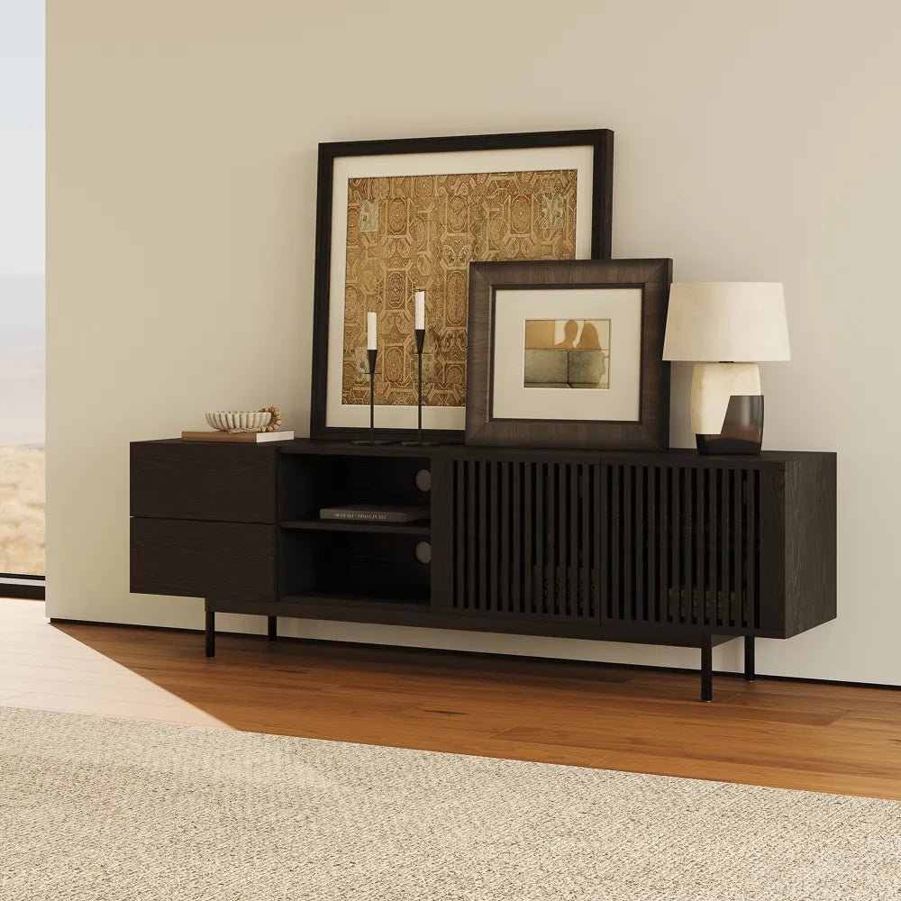 Vision 180 cm Mid - Century Modern TV Stand - Exclusivia