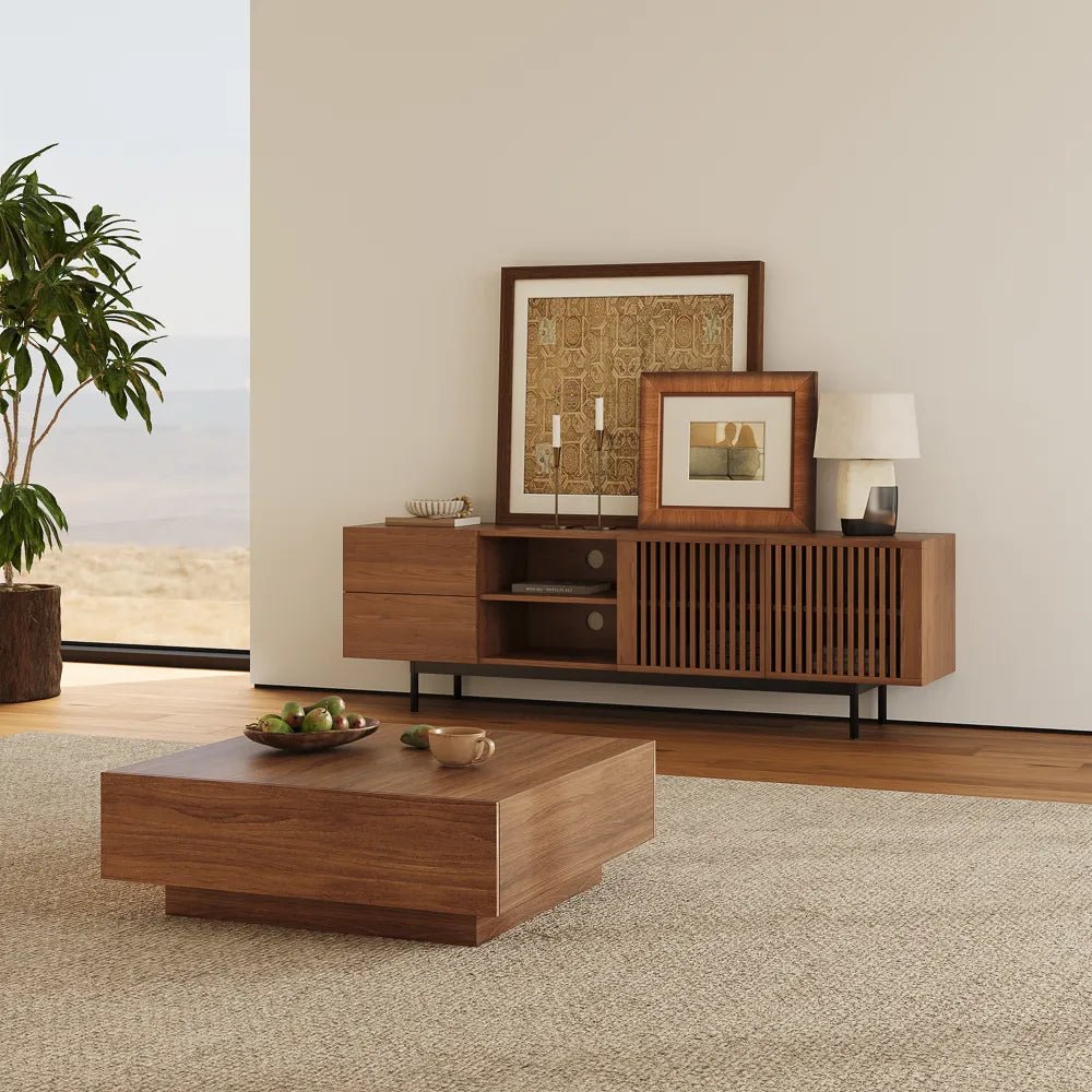 Vision 180 cm Mid - Century Modern TV Stand - Exclusivia