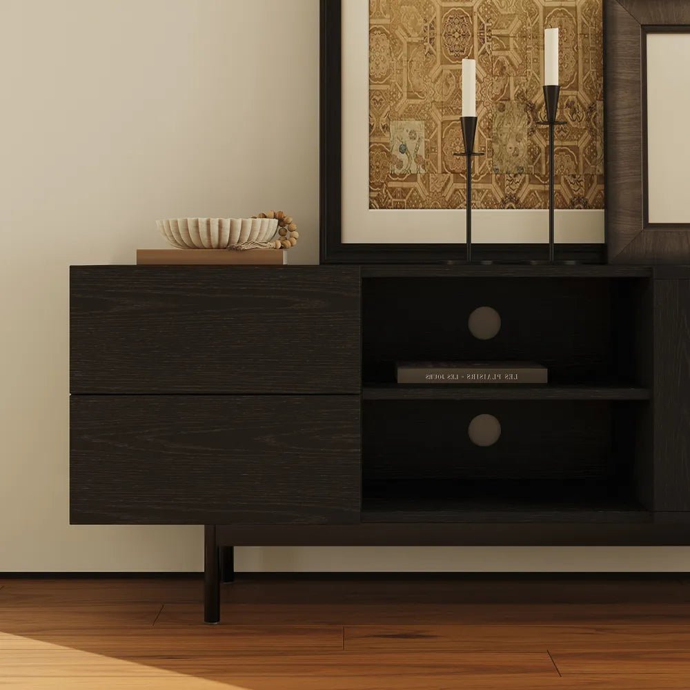 Vision 180 cm Mid - Century Modern TV Stand - Exclusivia