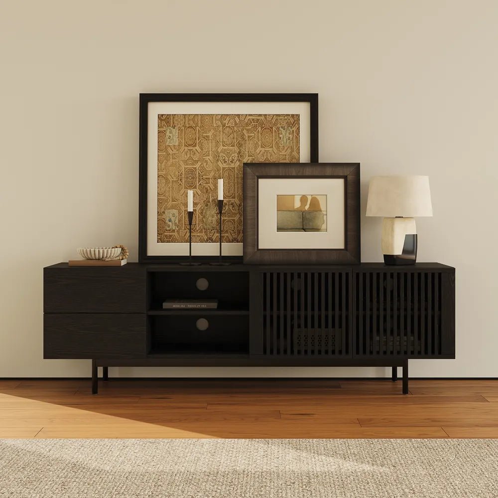Vision 180 cm Mid - Century Modern TV Stand - Exclusivia