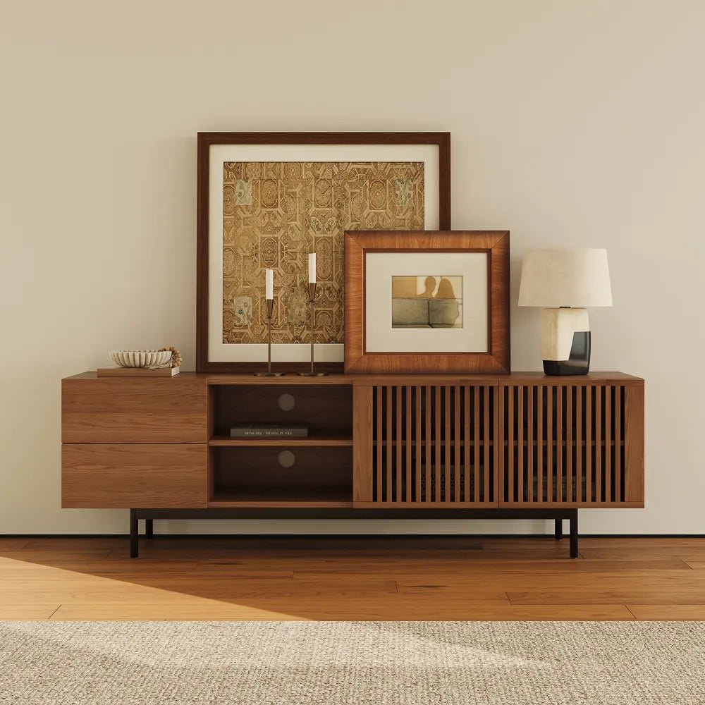 Vision 180 cm Mid - Century Modern TV Stand - Exclusivia