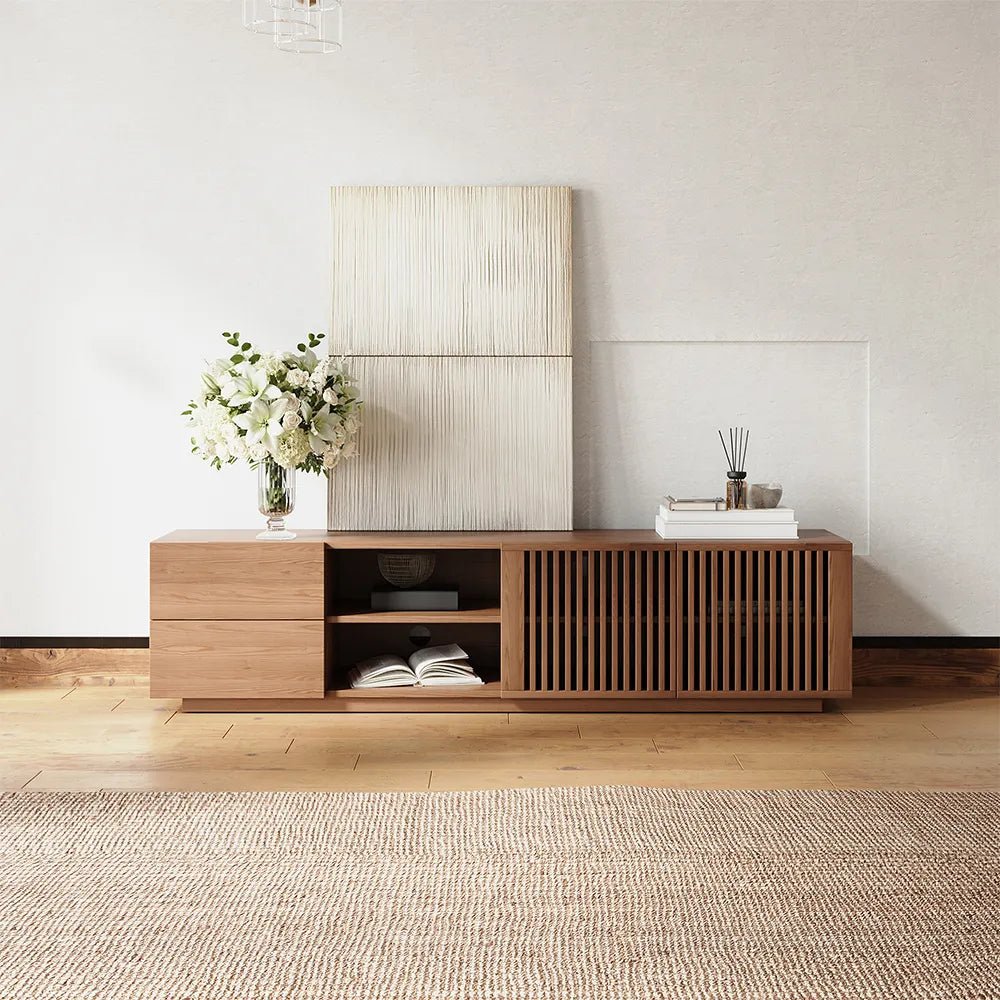 Vision 180 cm Mid - Century Modern TV Stand - Exclusivia