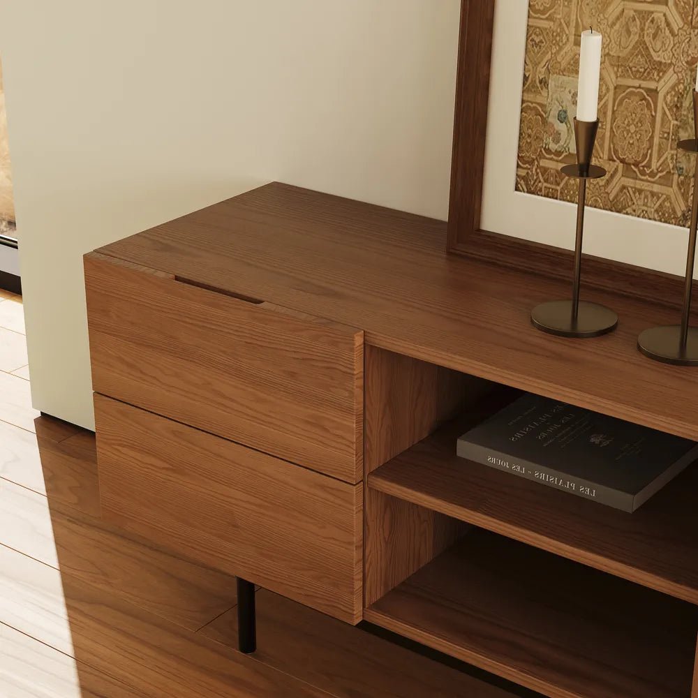Vision 180 cm Mid - Century Modern TV Stand - Exclusivia