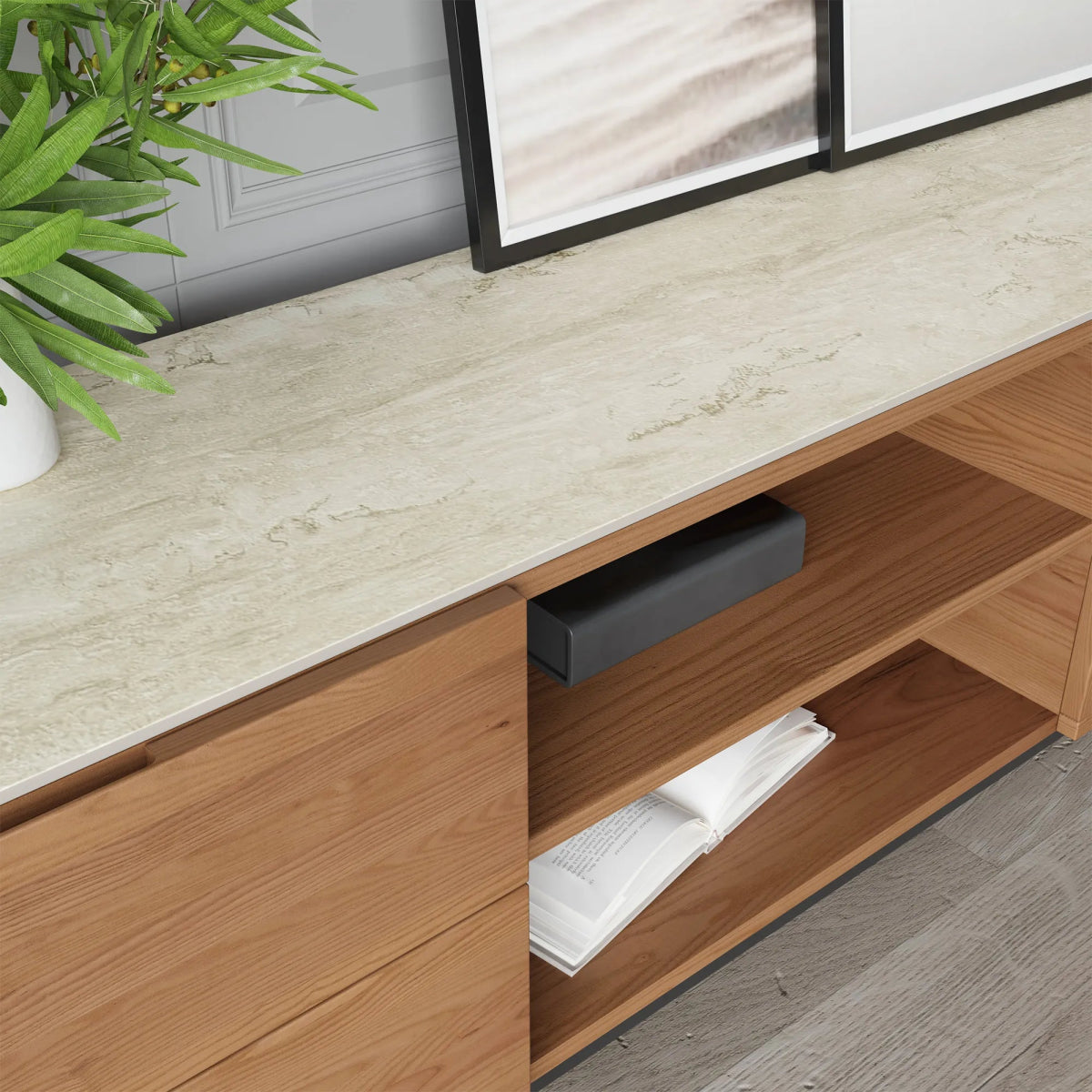 Vision 180 cm Mid - Century Modern TV Stand - Exclusivia